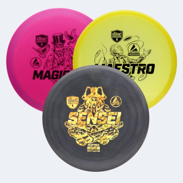 Discmania Active Starterset upgraded