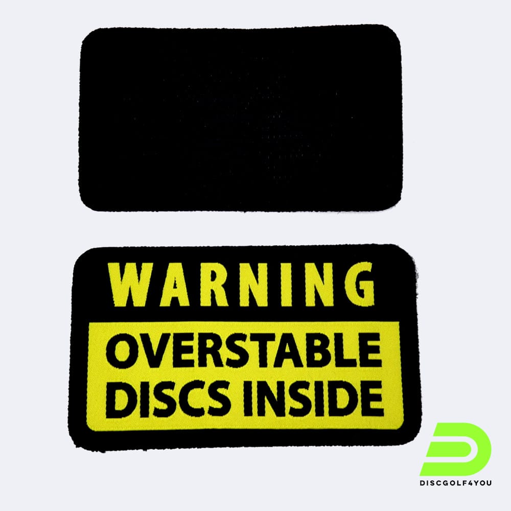 Warning overstable Discs inside Discgolf Patch