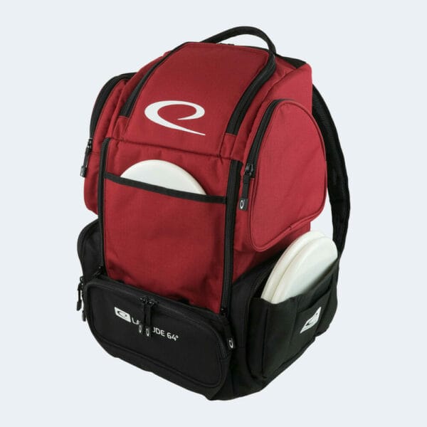 Latitude 64° E4 Luxury Rucksack rot