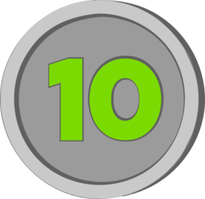 Badge 10 Bestellungen