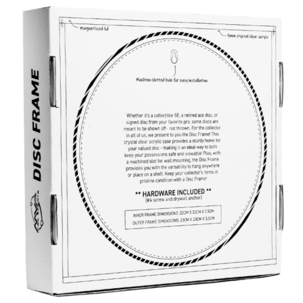 MVP Disc Frame Verpackung hinten