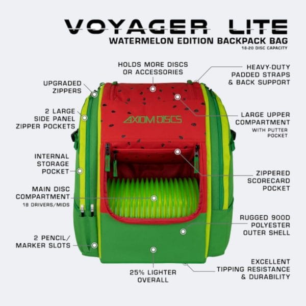 Axiom Voyager Lite Wassermelone mit Beschreibung
