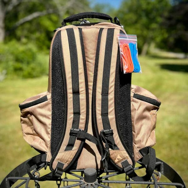 Upper Park Pinch Pro brown back with straps