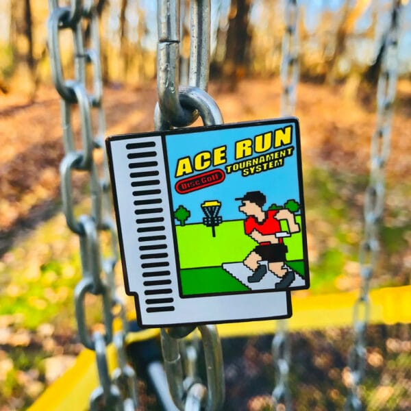 Discgolfpin Ace run