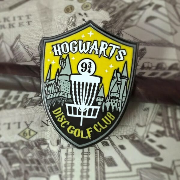 Discgolfpin Hogwarts Hufflepuff