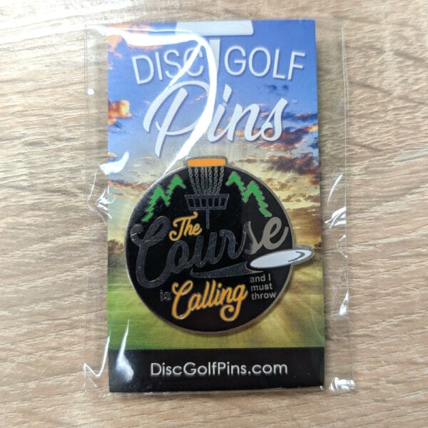 Discgolfpins The course is calling