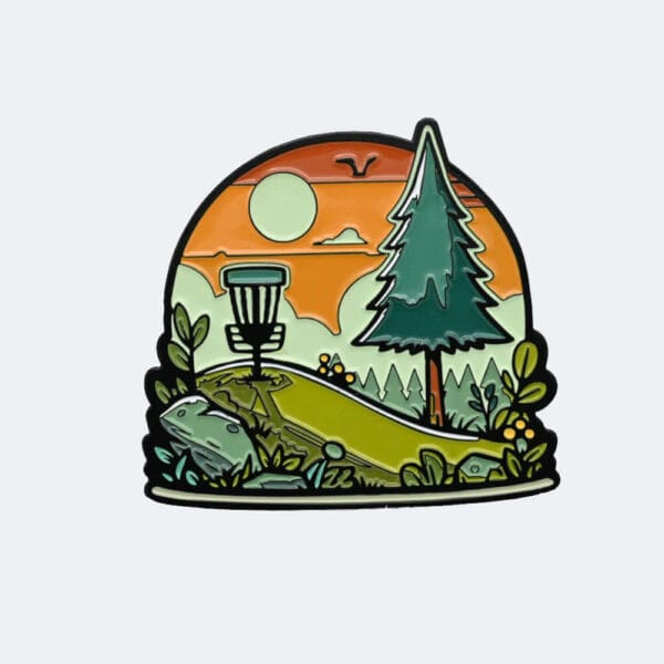 BounceBack Disc Golf Pin Discgolf Valley