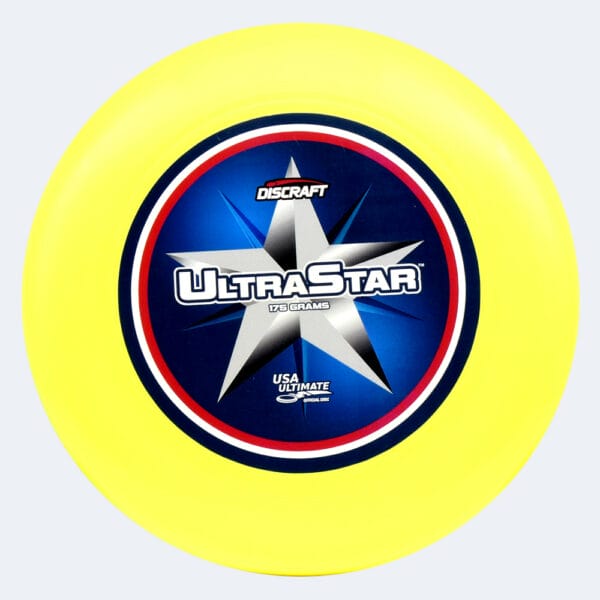 Discraft UltraStar Fullprint gelb