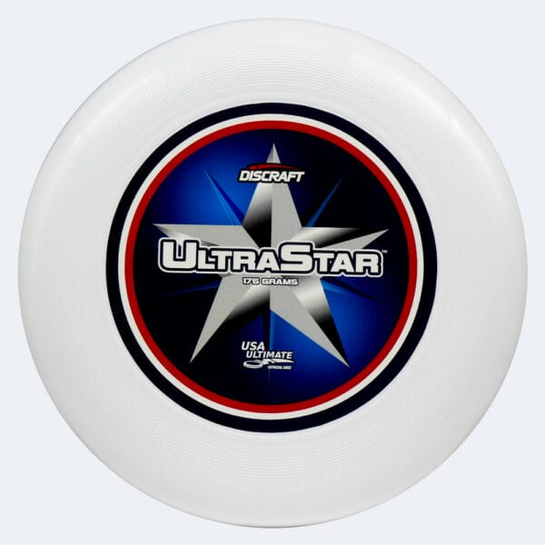 Discraft UltraStar Fullprint weiss