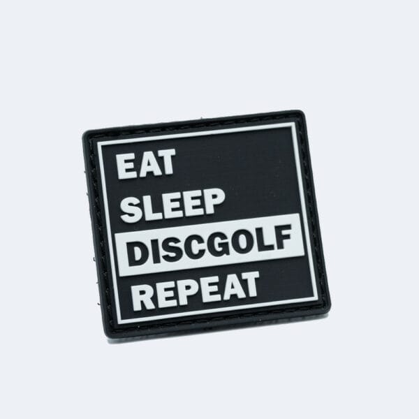 BounceBack Disc Golf Patches Eat Sleep Discgolf