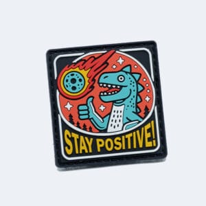 BounceBack Disc Golf Patches Stay Positive