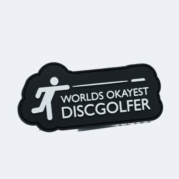 BounceBack Disc Golf Patches Worlds okayest Discgolfer