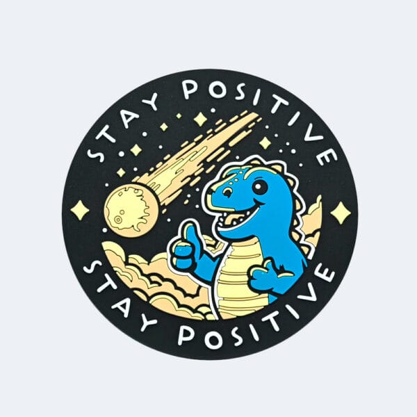 BounceBack Disc Golf Marker Stay positive