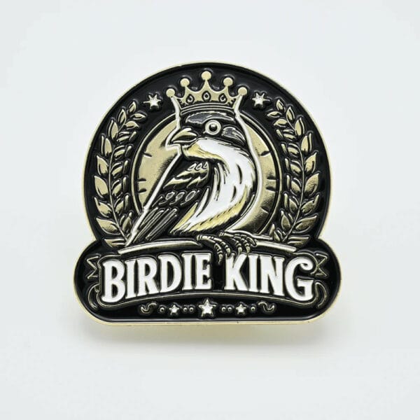 BounceBack Disc Golf Pin Birdie King