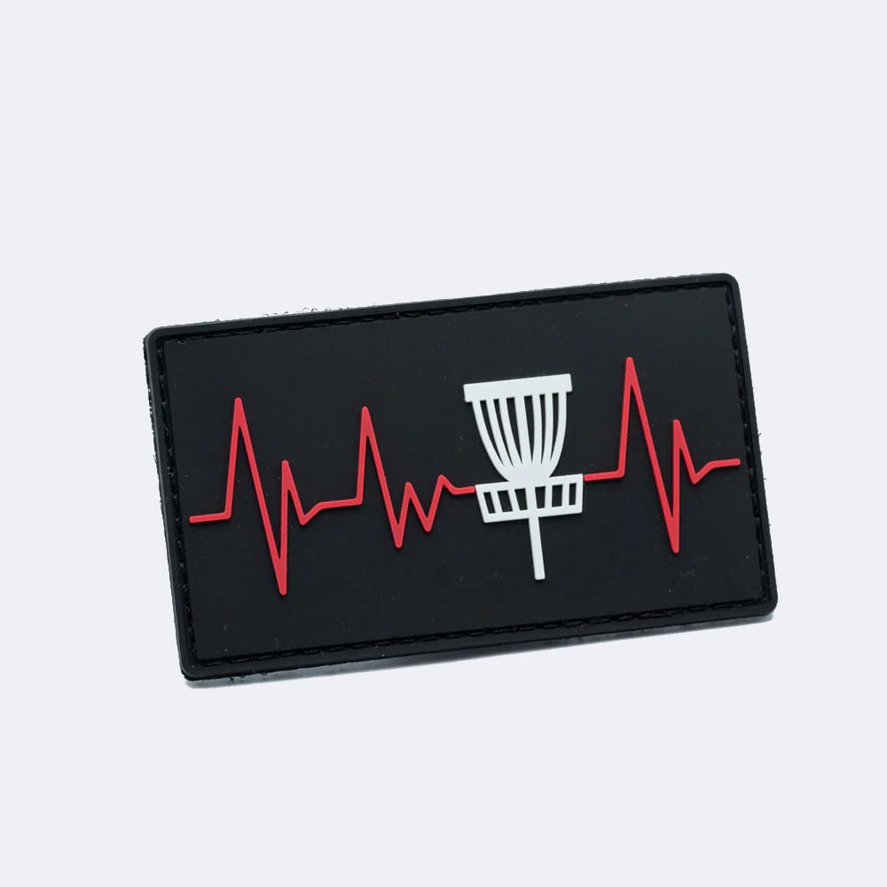 BounceBack Disc Golf patches heartbeat