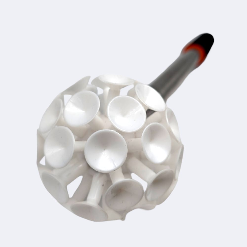 Discgolf4you Suction Cup Ball mit Retrieve vorne