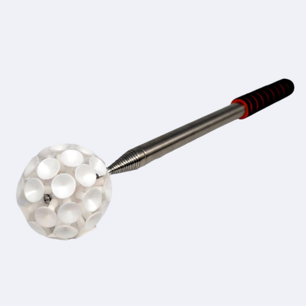 Discgolf4you Suction Cup Ball mit Retrieve seitlich