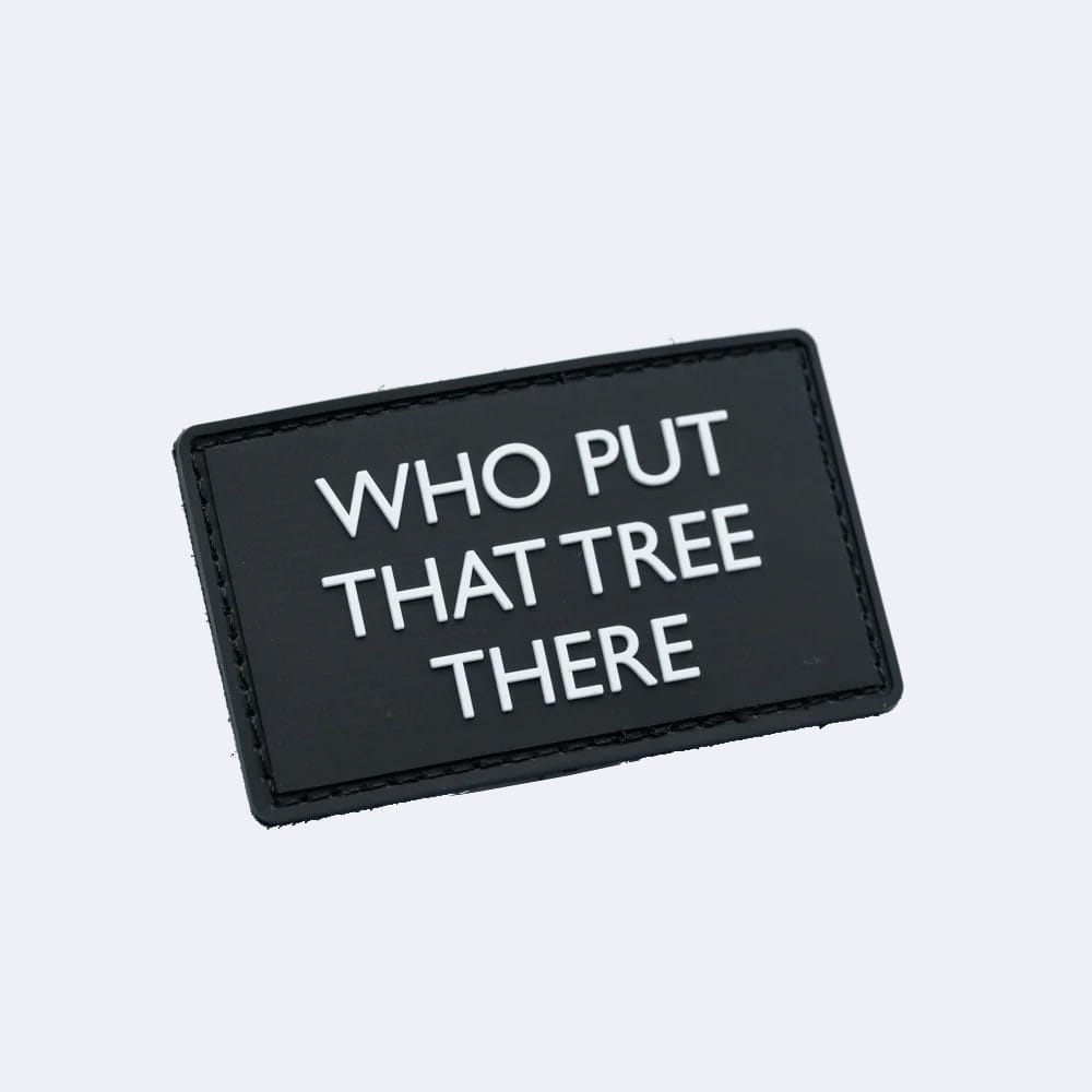Bounce Back Disc Golf Patches who put the tree there