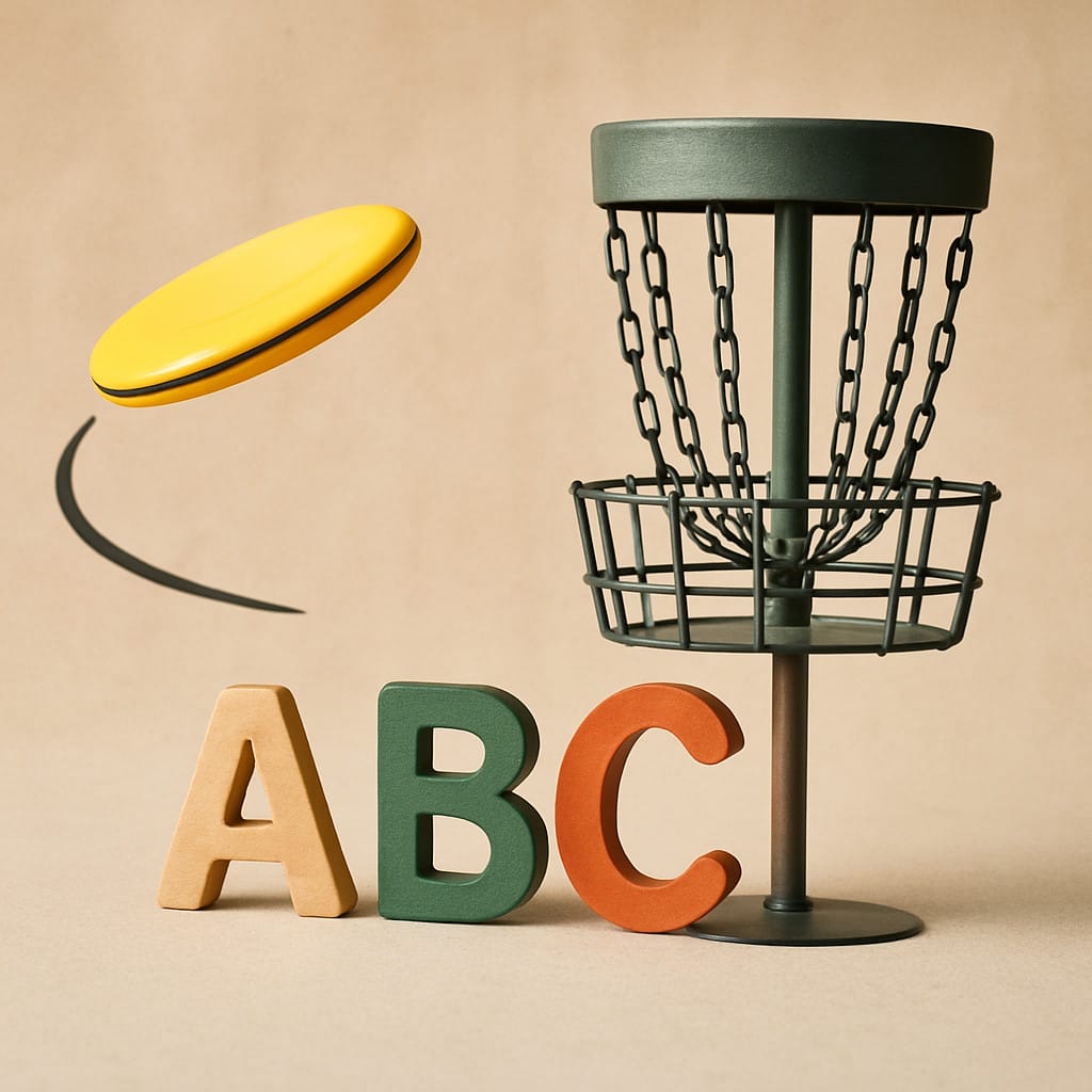 Das große Discgolf ABC Titelbild