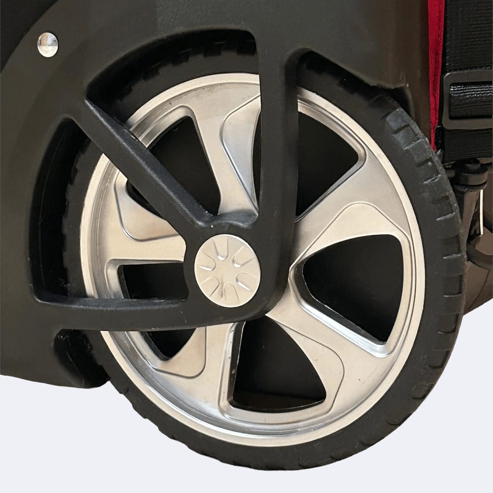 Airbaxx Revolution Rollernbag Räder mit Aufhängung