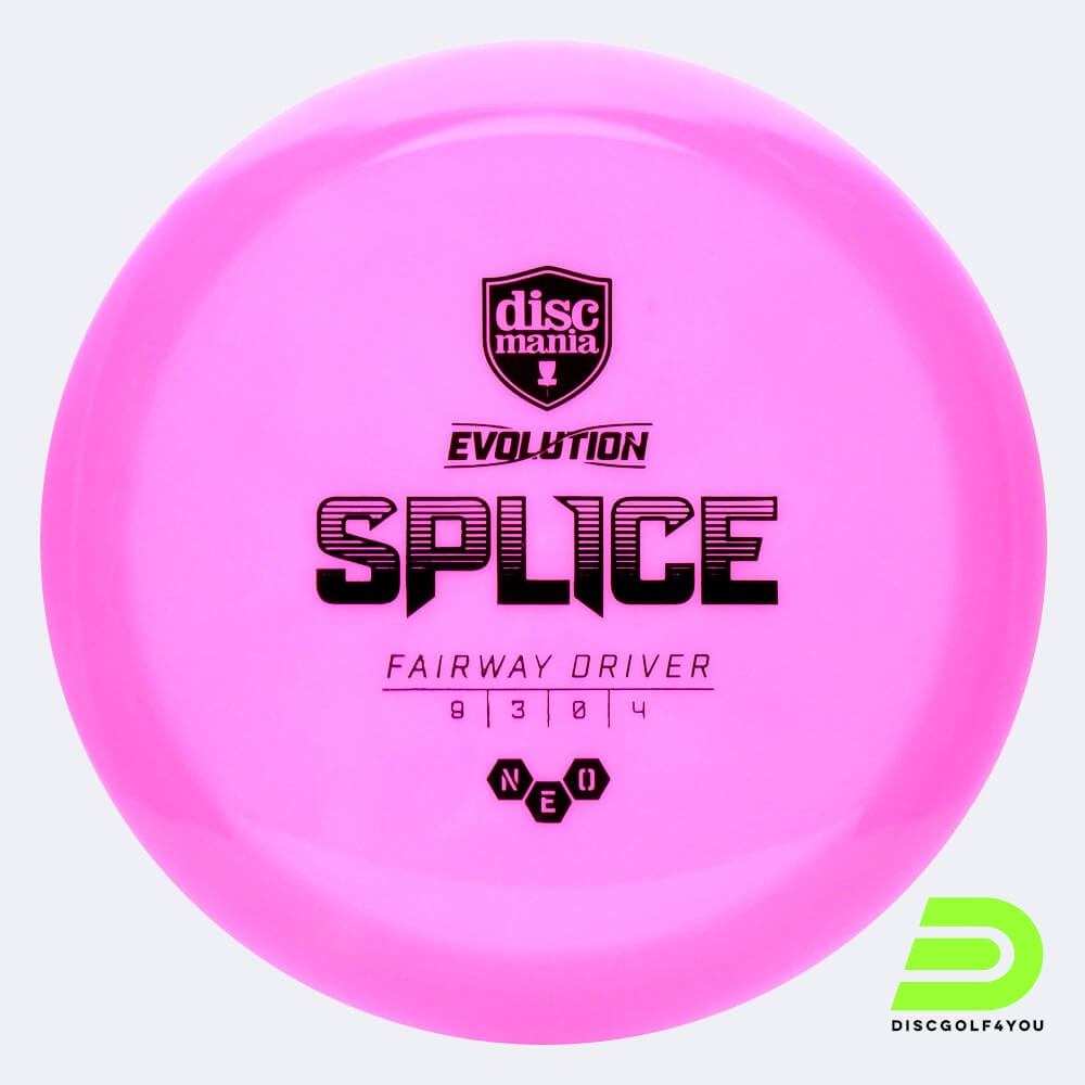 Discmania Splice in pink, neo plastic