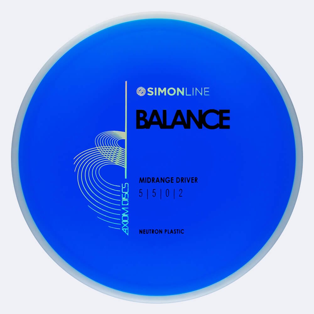 Axiom Balance in blau, im Neutron Kunststoff und ohne Spezialeffekt