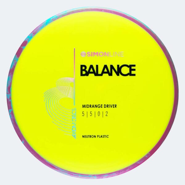 Axiom Balance in gelb, im Neutron Kunststoff und ohne Spezialeffekt