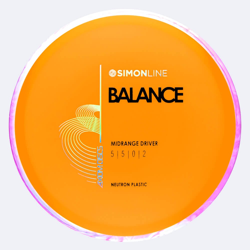 Axiom Balance in orange, im Neutron Kunststoff und ohne Spezialeffekt