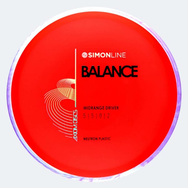 Axiom Balance in rot, im Neutron Kunststoff und ohne Spezialeffekt