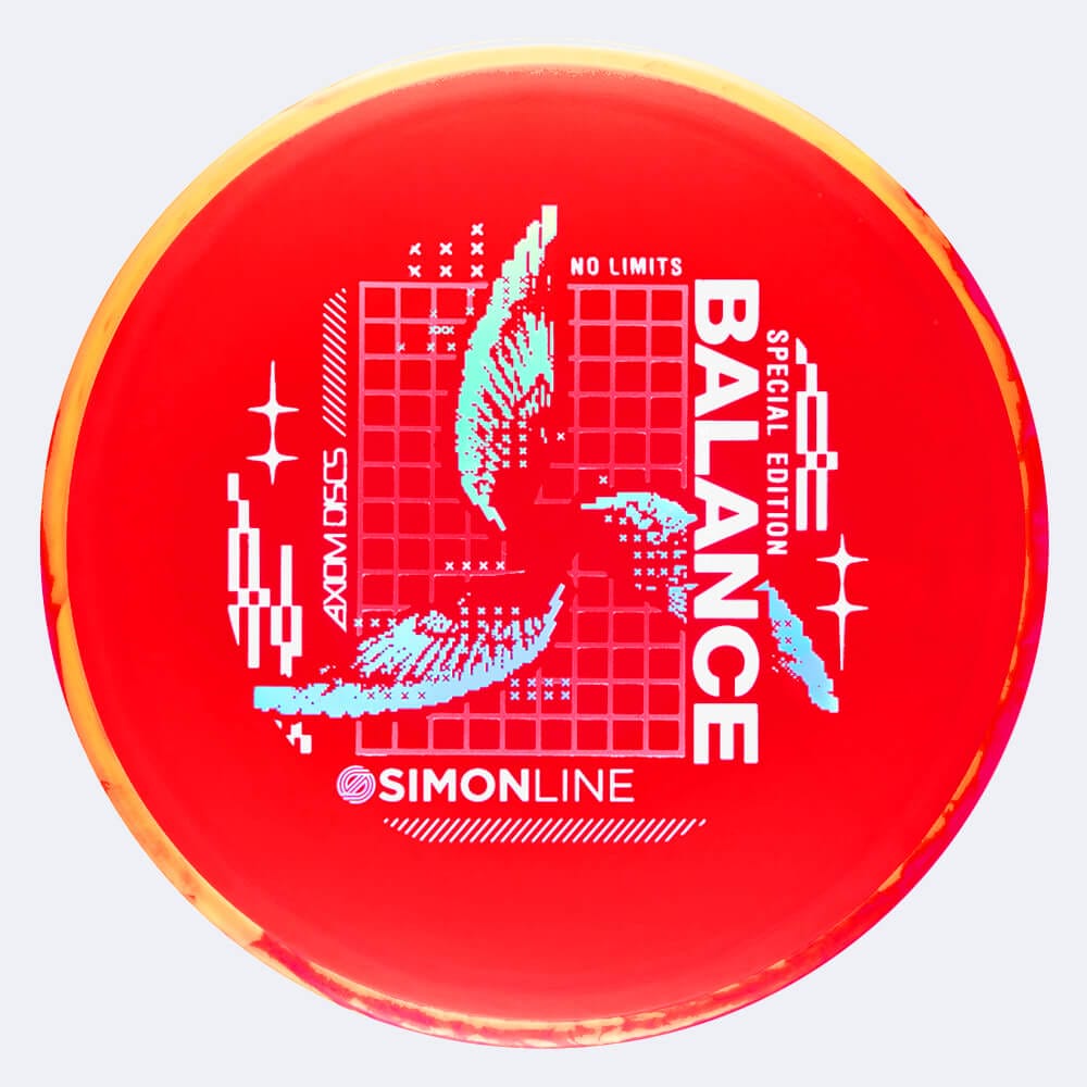 Axiom Balance Special Edition in rot, im Neutron Kunststoff und ohne Spezialeffekt