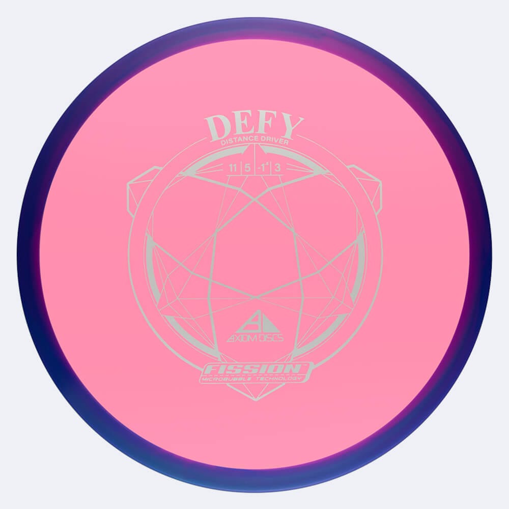 Axiom Defy in pink, fission plastic