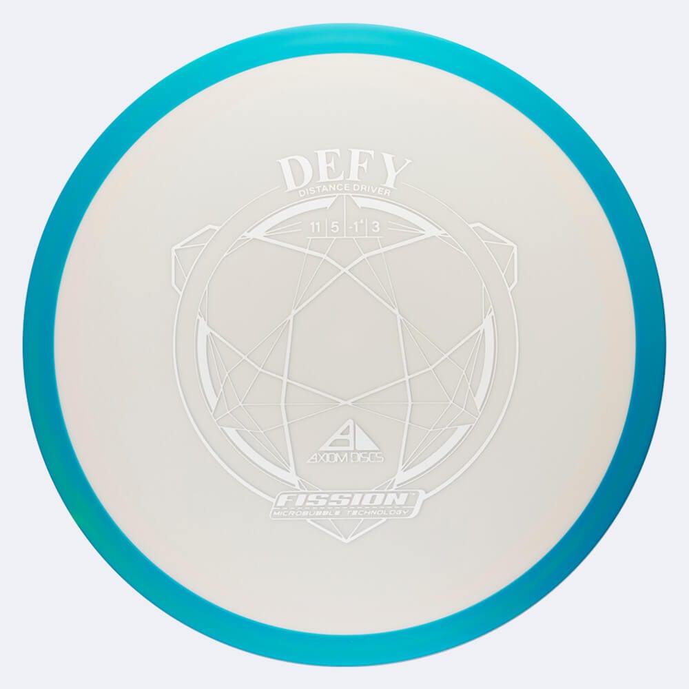 Axiom Defy in white, fission plastic