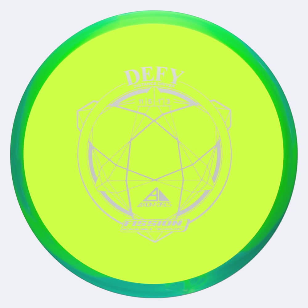 Axiom Defy in yellow, fission plastic