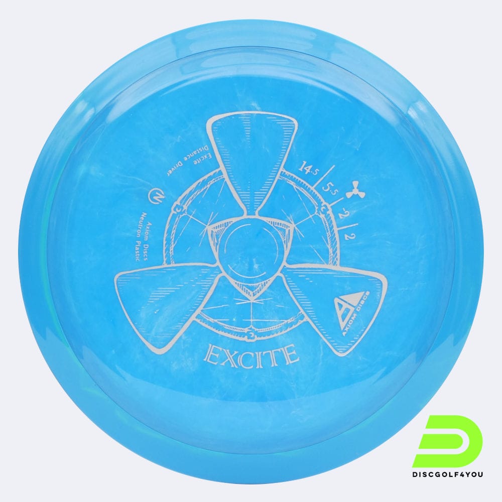 Axiom Excite in blue, neutron plastic
