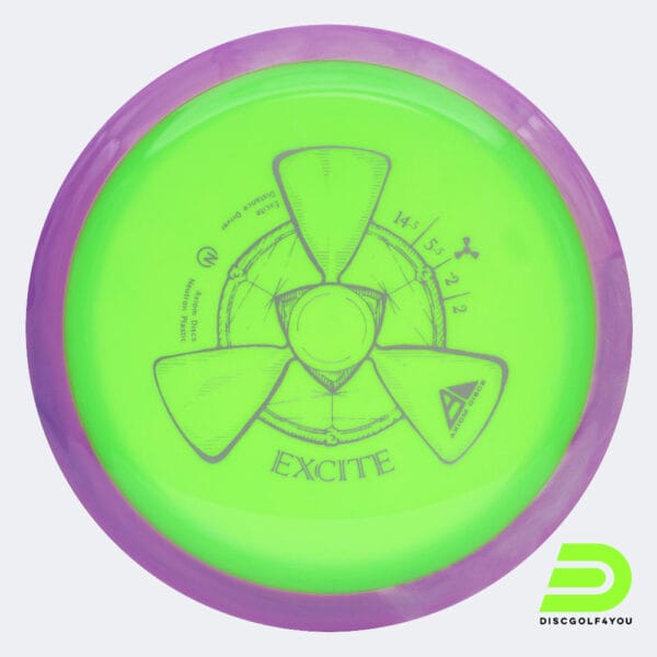 Axiom Excite in green, neutron plastic