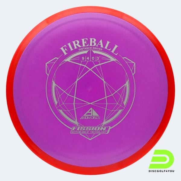 Axiom Fireball in purple, fission plastic