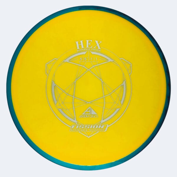 Axiom Hex in yellow, fission plastic