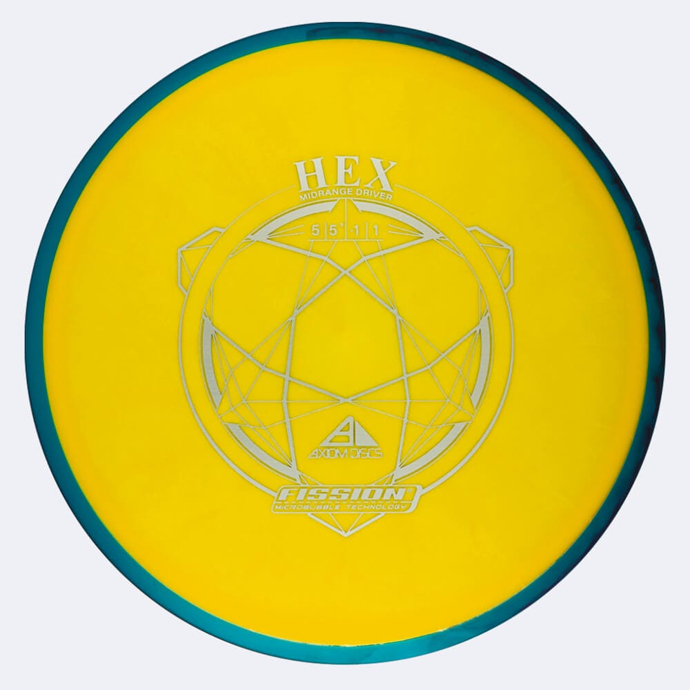 Axiom Hex in yellow, fission plastic