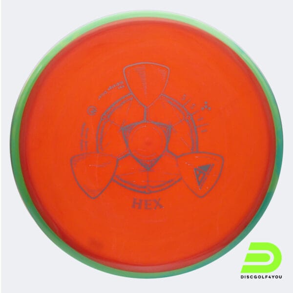 Axiom Hex in red, neutron plastic