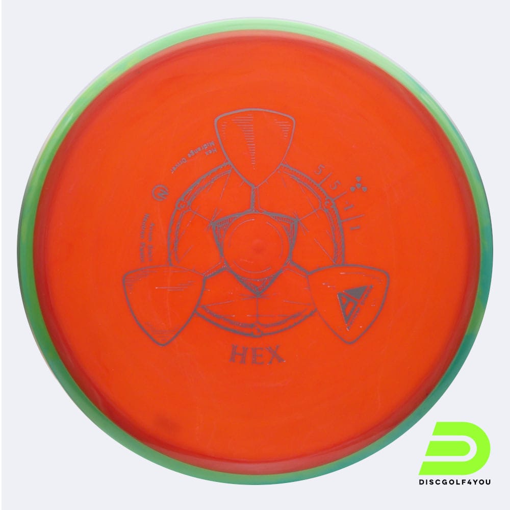 Axiom Hex in red, neutron plastic