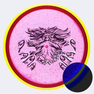 Axiom Hex - OTB Open in rot, im Particle Glow Proton Kunststoff und glow Spezialeffekt