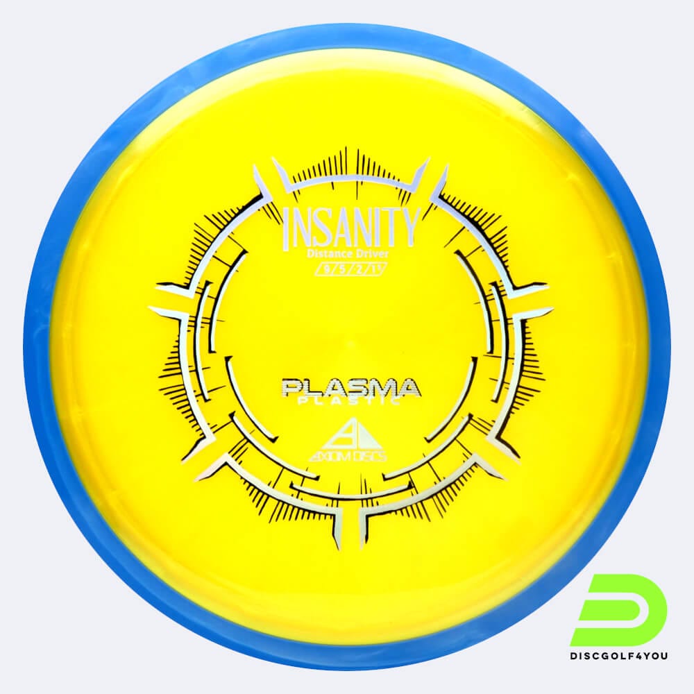 Axiom Insanity in yellow, plasma plastic