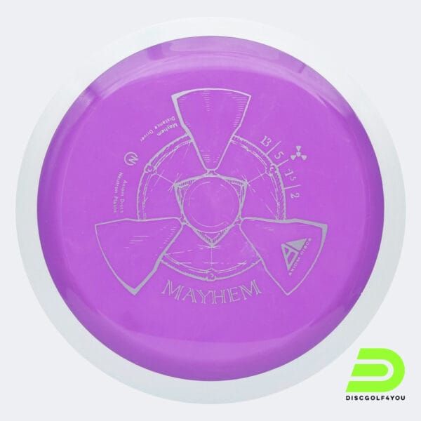 Axiom Mayhem in purple, neutron plastic