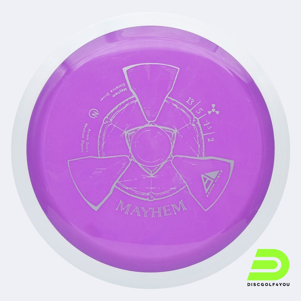 Axiom Mayhem in purple, neutron plastic