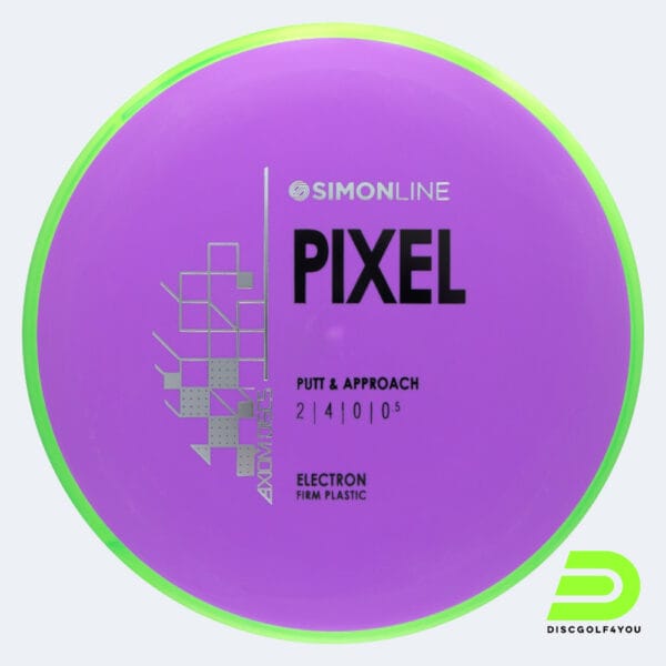 Axiom Pixel in violett, im Electron Firm Kunststoff und ohne Spezialeffekt