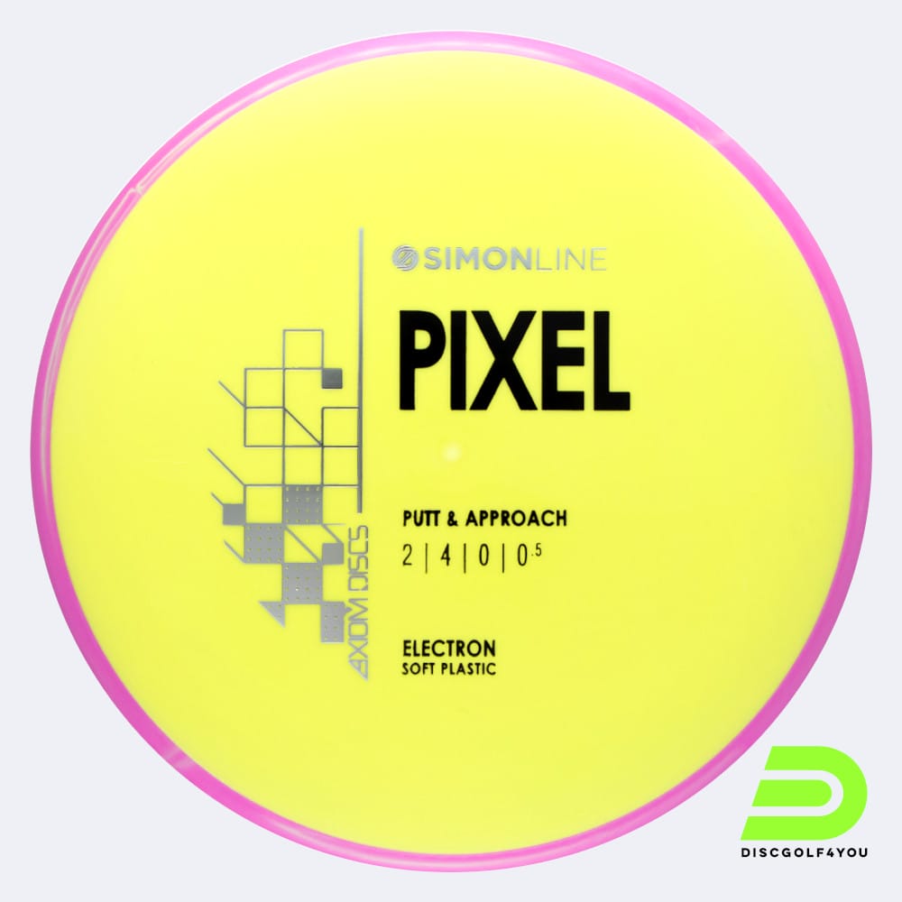 Axiom Pixel in gelb, im Electron Soft Kunststoff und ohne Spezialeffekt