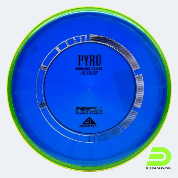 Axiom Pyro in blue, prism plasma plastic