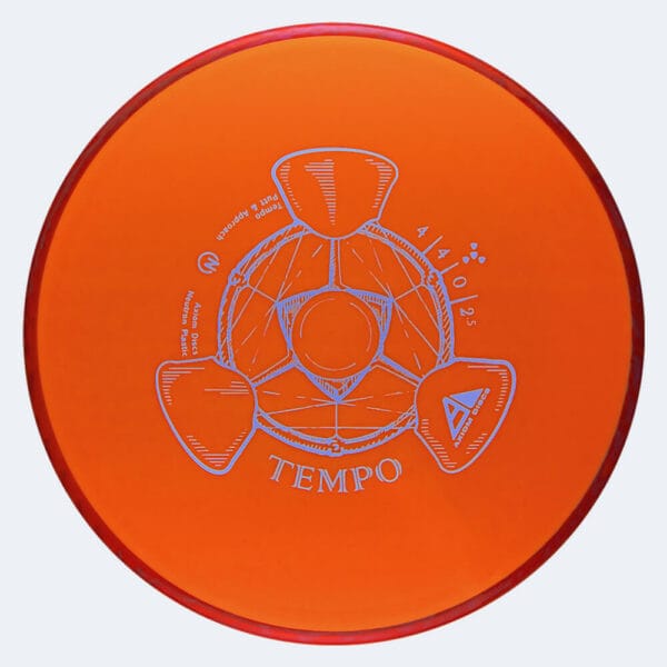 Axiom Tempo in orange, im Neutron Kunststoff und ohne Spezialeffekt
