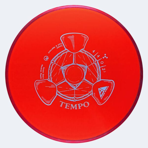 Axiom Tempo in rot, im Neutron Kunststoff und ohne Spezialeffekt