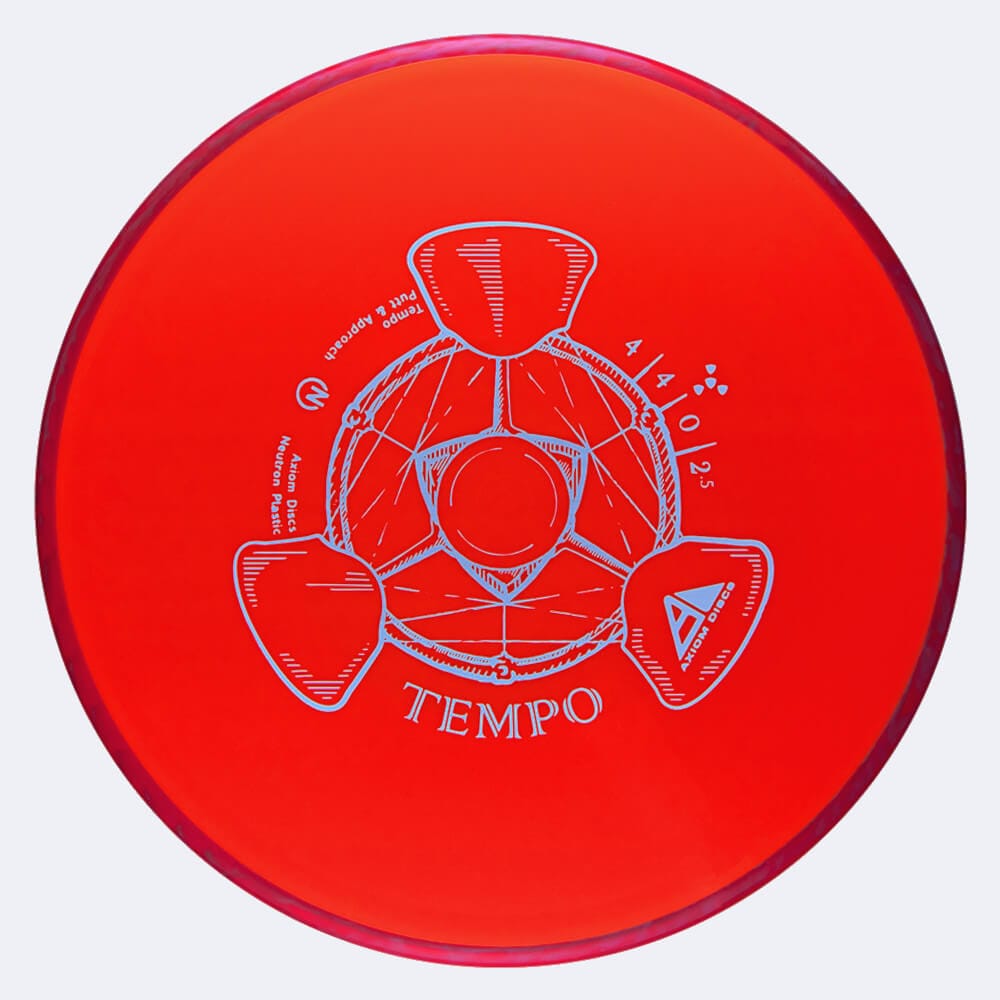 Axiom Tempo in rot, im Neutron Kunststoff und ohne Spezialeffekt